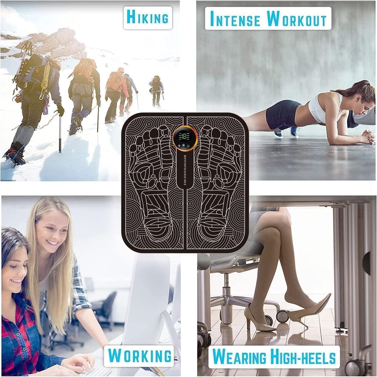 Ultimate Wireless EMS Foot Massager – Instant Pain Relief & Deep Relaxation