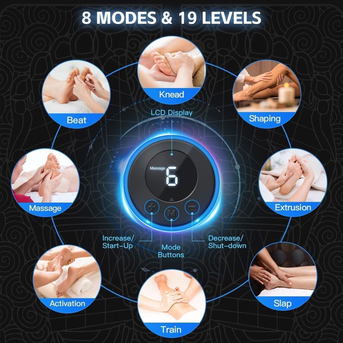 Ultimate Wireless EMS Foot Massager – Instant Pain Relief & Deep Relaxation