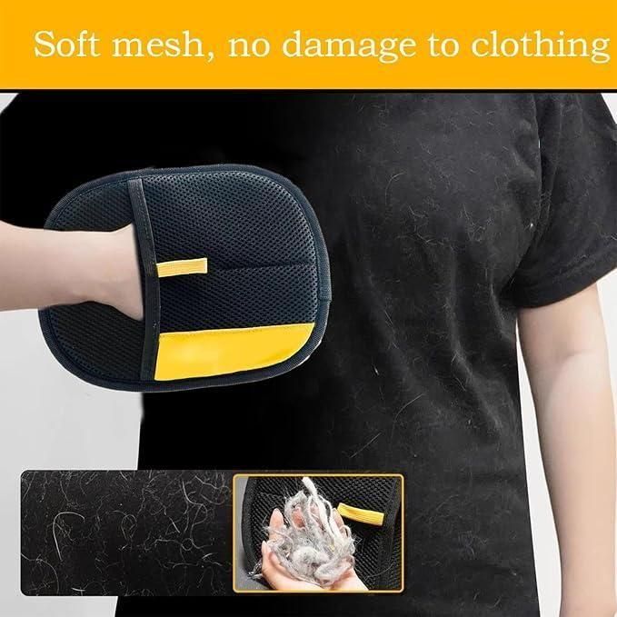 Pet Hair Removal Glove – Gentle Grooming & Shedding Brush in On