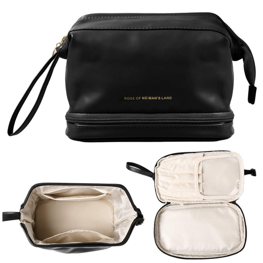 Large Capacity Cosmetic Travel Bag – Portable Makeup & Toiletry Organizer