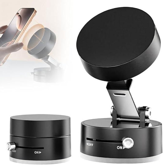 MagnoGrip 360° – The Ultimate Foldable Magnetic Suction Phone Holder for Every Moment