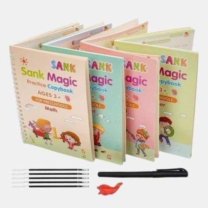 Sank Magic Handwriting Copybook Pack – Learn Writing & Drawing (Complete Kit)
