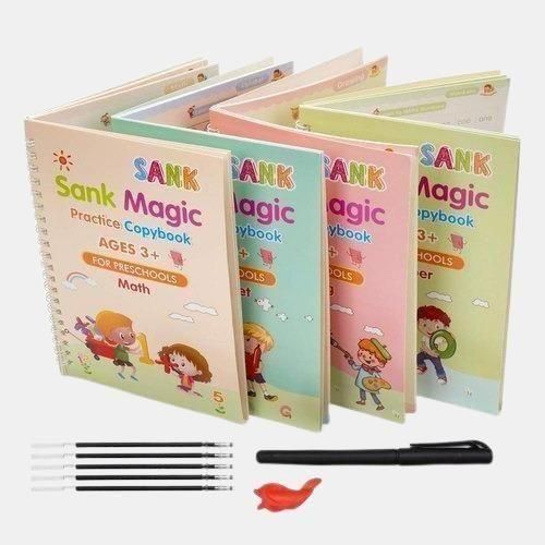 Sank Magic Handwriting Copybook Pack – Learn Writing & Drawing (Complete Kit)