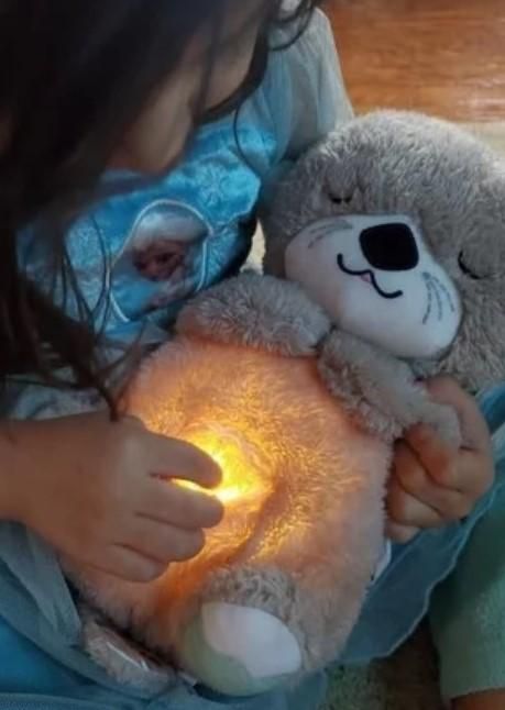 Breathing Plush Teddy – Soothing Music for Comfort & Better Sleep