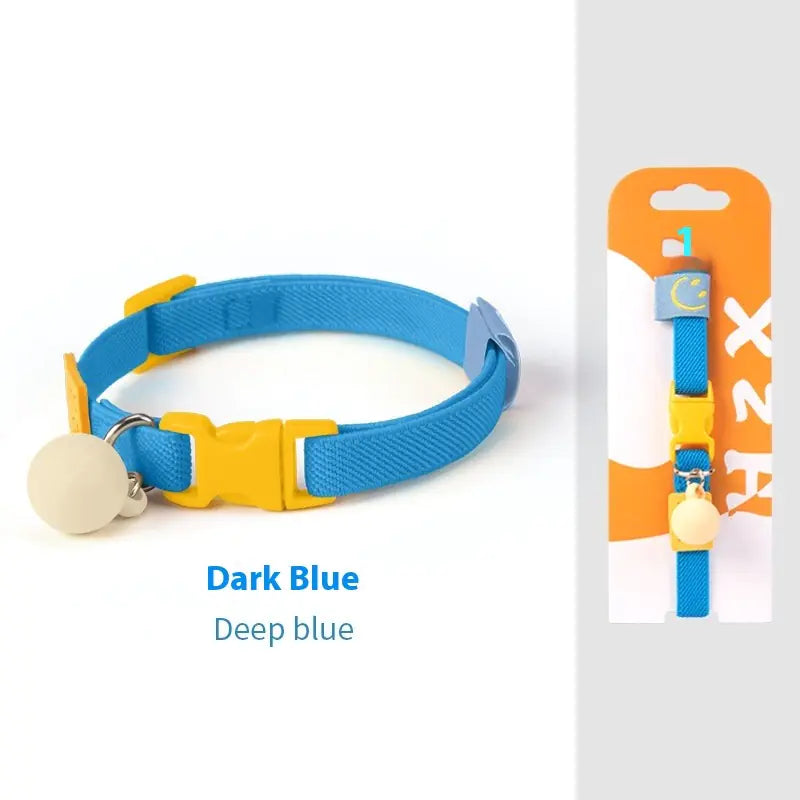 Adjustable Small Dog Elastic Pet Collar