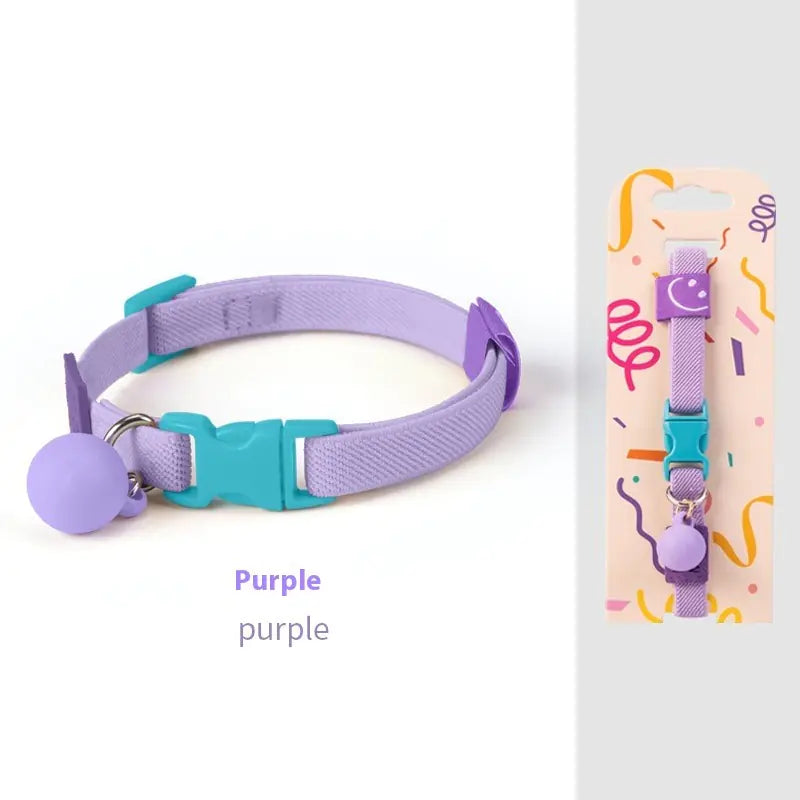 Adjustable Small Dog Elastic Pet Collar